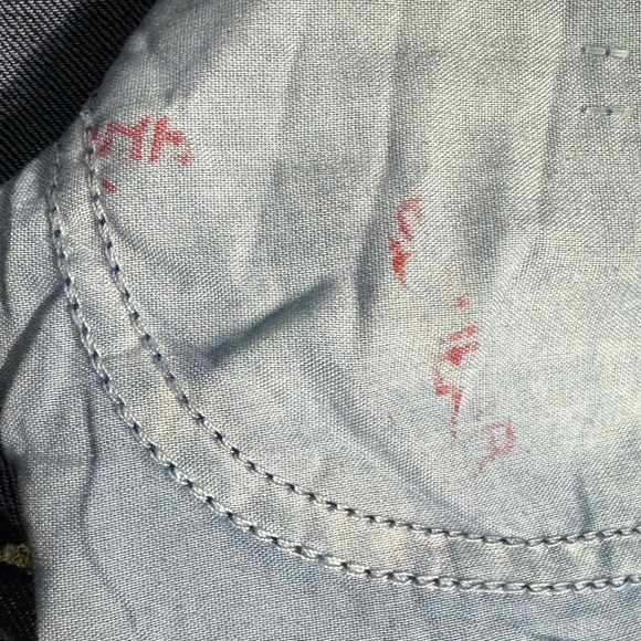 NWT LEVI’S Low Pro Straight Jean in Dark Wash 31 - Picture 6 of 11